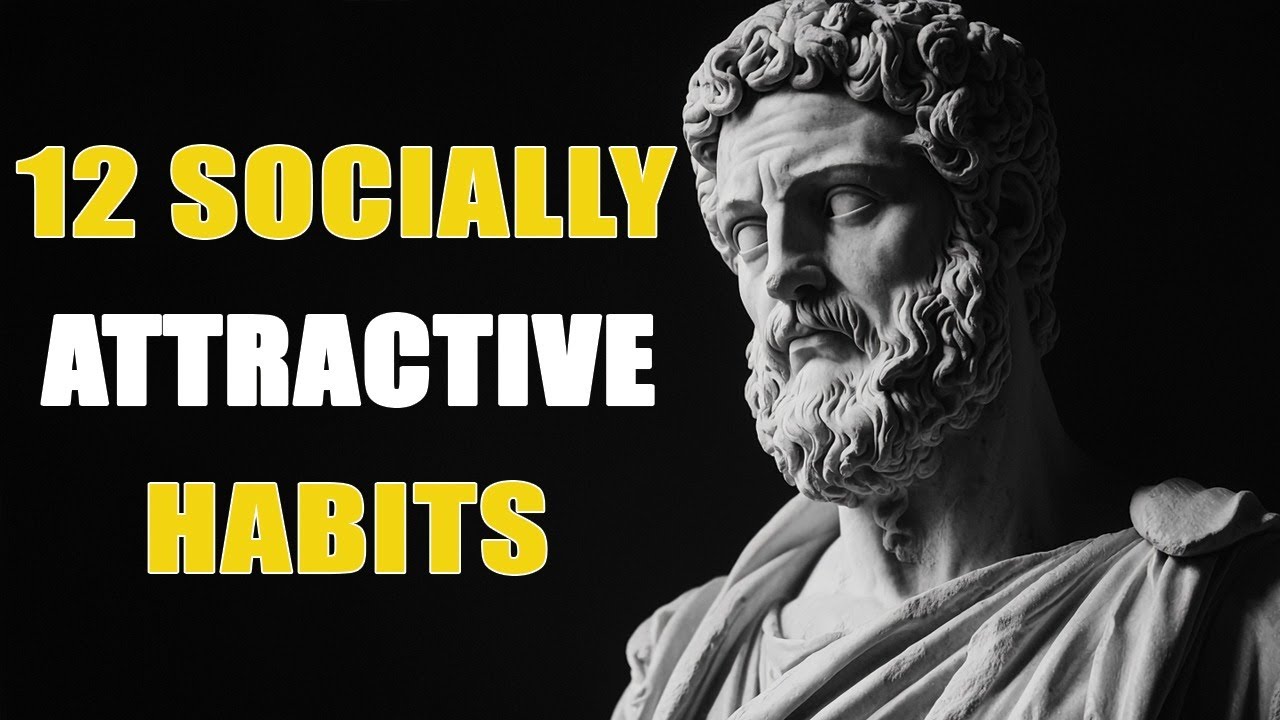 How To Be SILENTLY Attractive - 12 Socially Attractive Habits | Stoicism