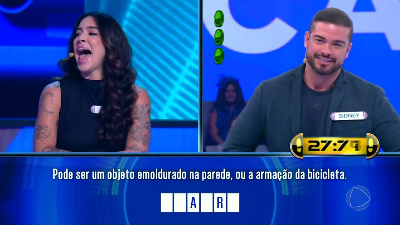 ACERTE OU CAIA - A Fazenda: Luana perde duelo com Sidney Sampaio
