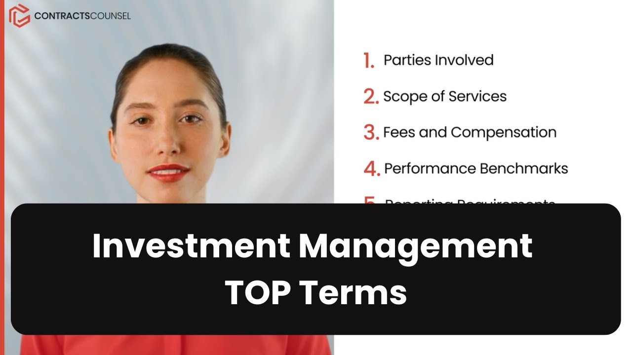 Investment Management Agreements Explained: Terms You NEED to Know