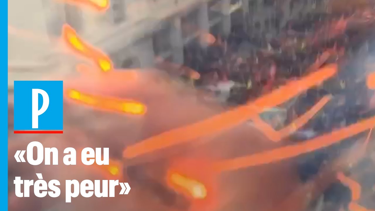 Ils reçoivent une grenade lacrymogène dans leur appartement