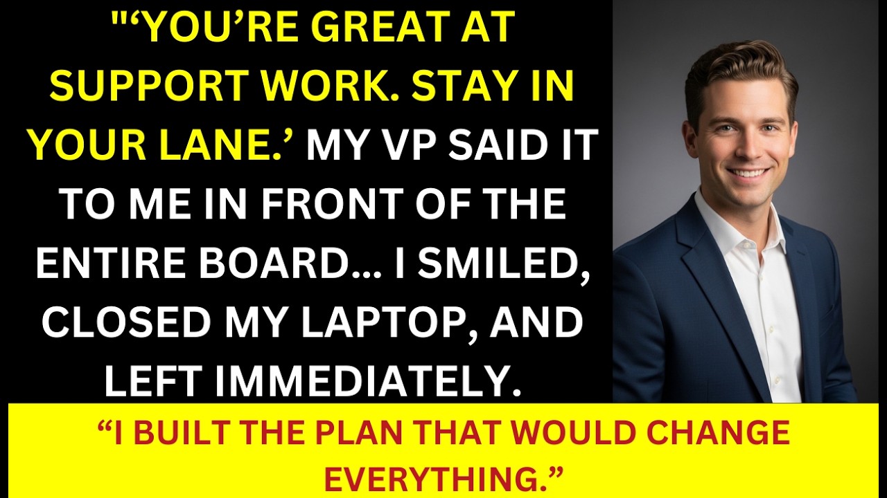 The VP Told Me I Couldn't Handle The Project - I Delivered It Weeks Early
