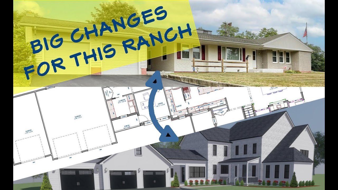 Amazing transformation from Ranch to Two Story