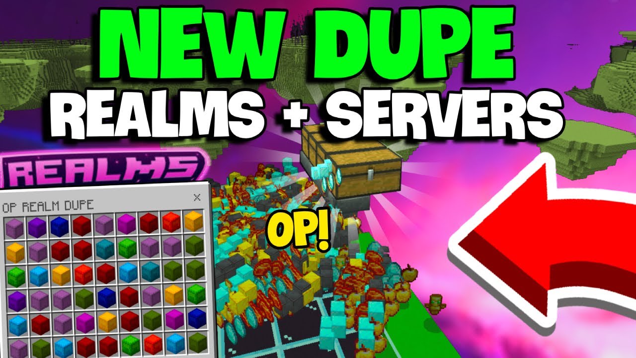 NEW Minecraft 1.21 Bedrock Realm Dupe Glitch (OP & Game-Breaking)
