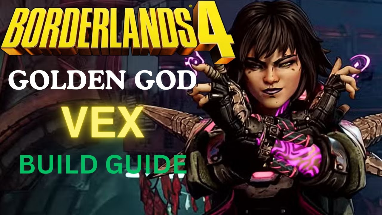 Golden God Vex Shreds EVERYTHING! Borderlands 4 Build Guide - Easy Boss Farming UVH5