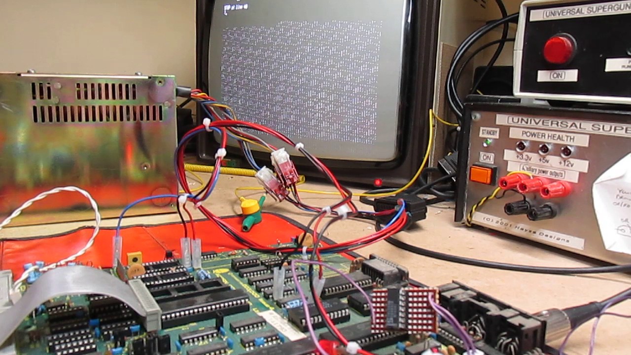 Diagnosing a BBC Model B RAM Fault.