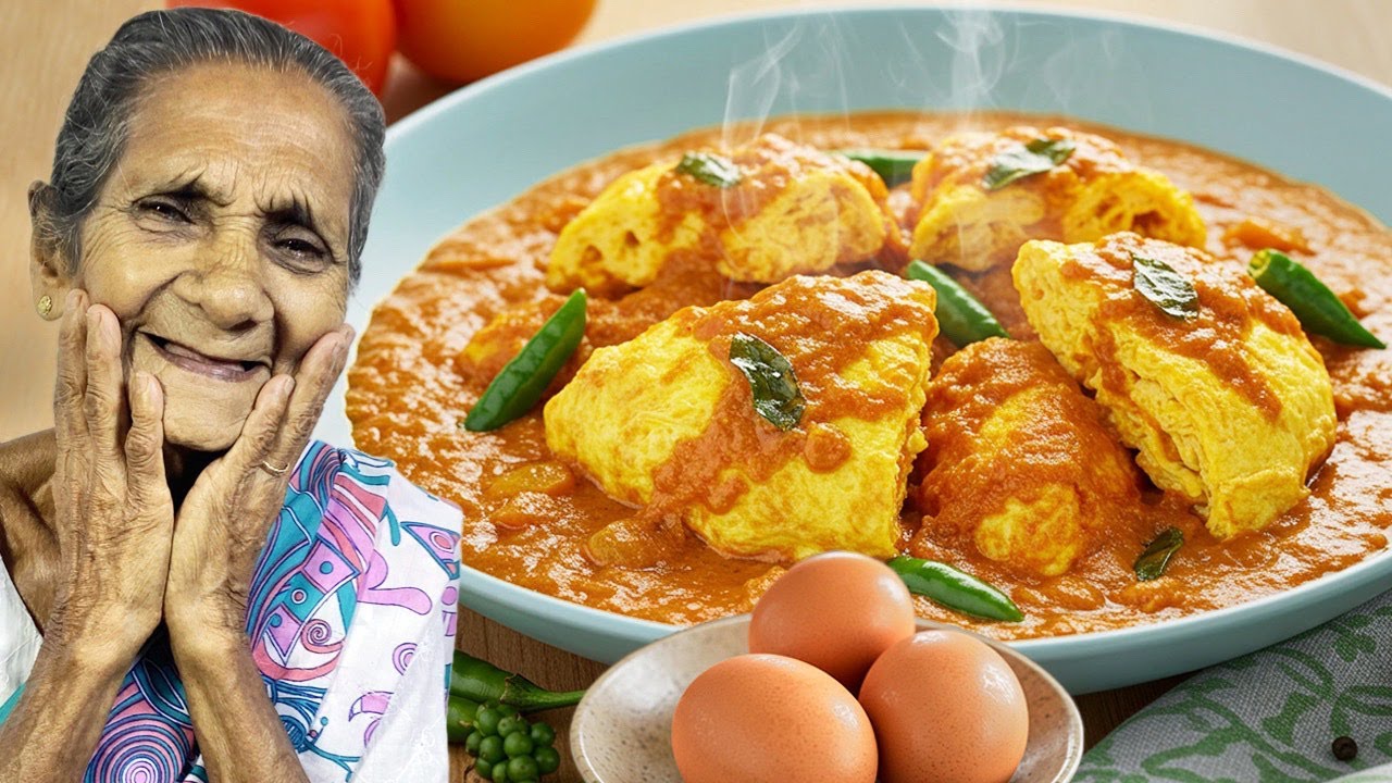 Egg Omelette Curry Recipe 🍳🍛 | Spicy & Tasty Dish 🌶️
