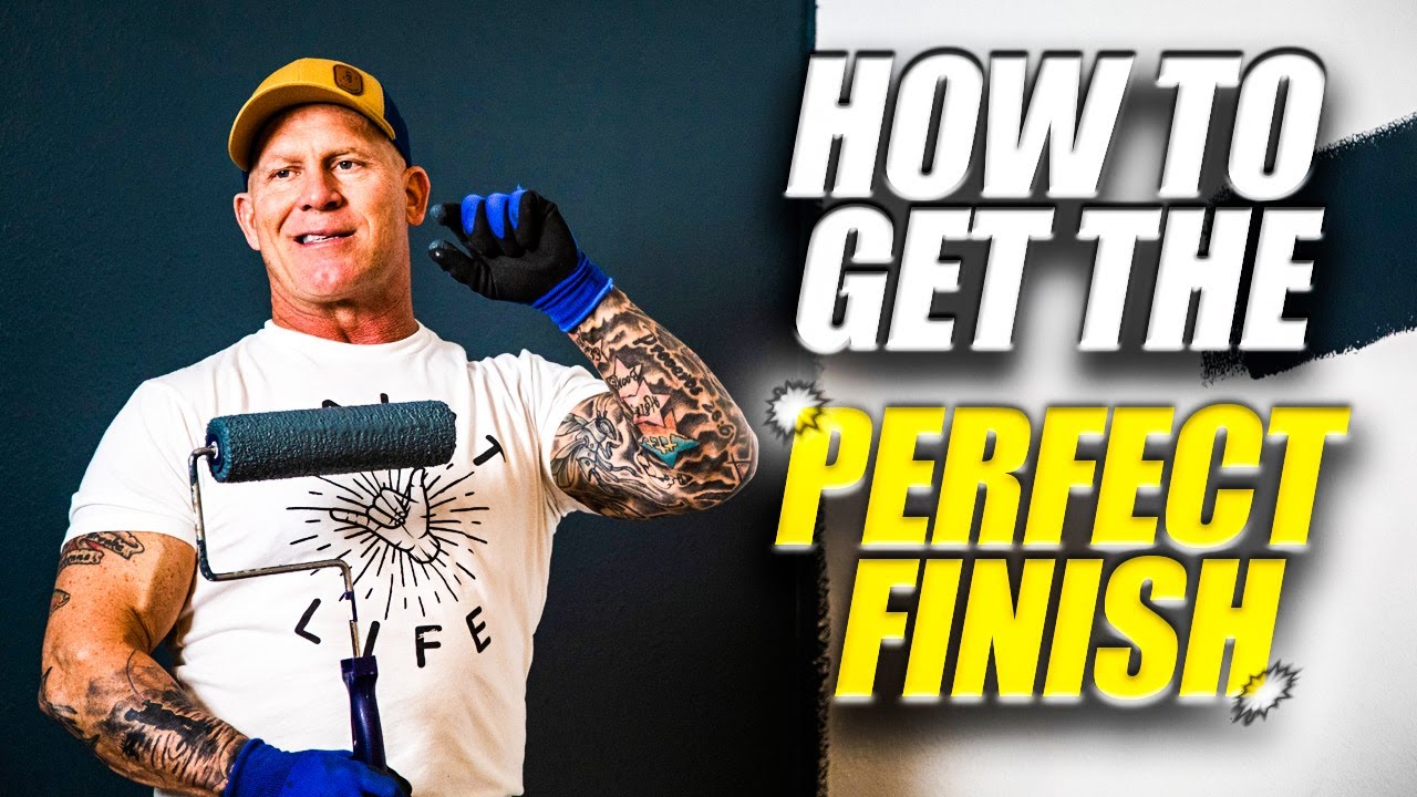 Painting Perfect Walls.  Master Rolling Interior Walls.