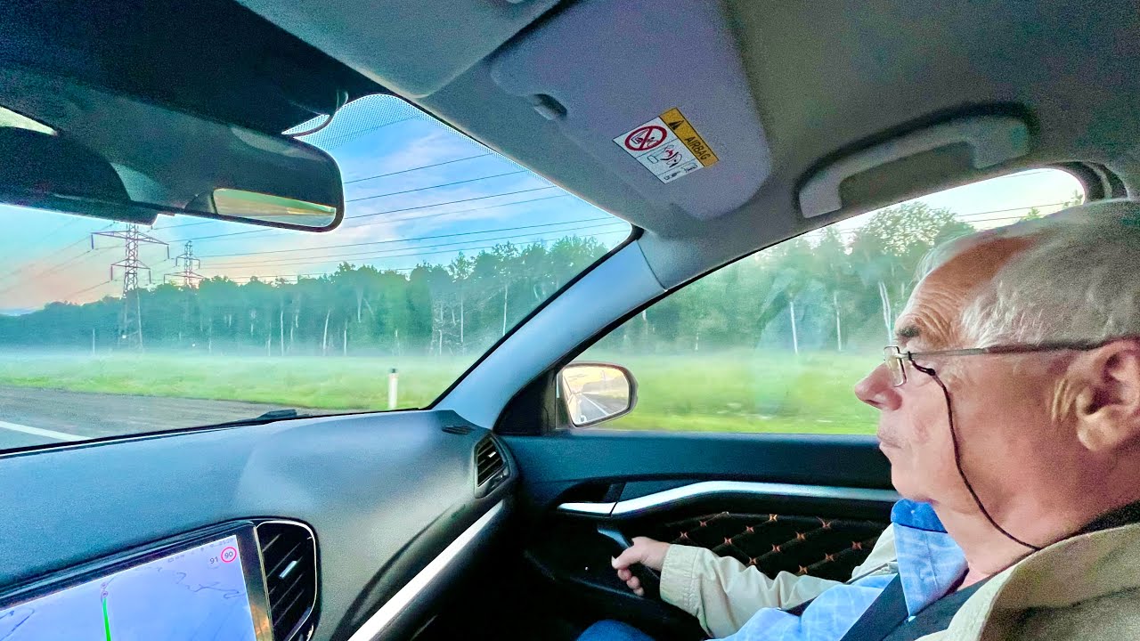 Едем на Балтику #2 Дорога по Пермскому краю через Краснокамск в Палагай и до Кирово-Чепецк!