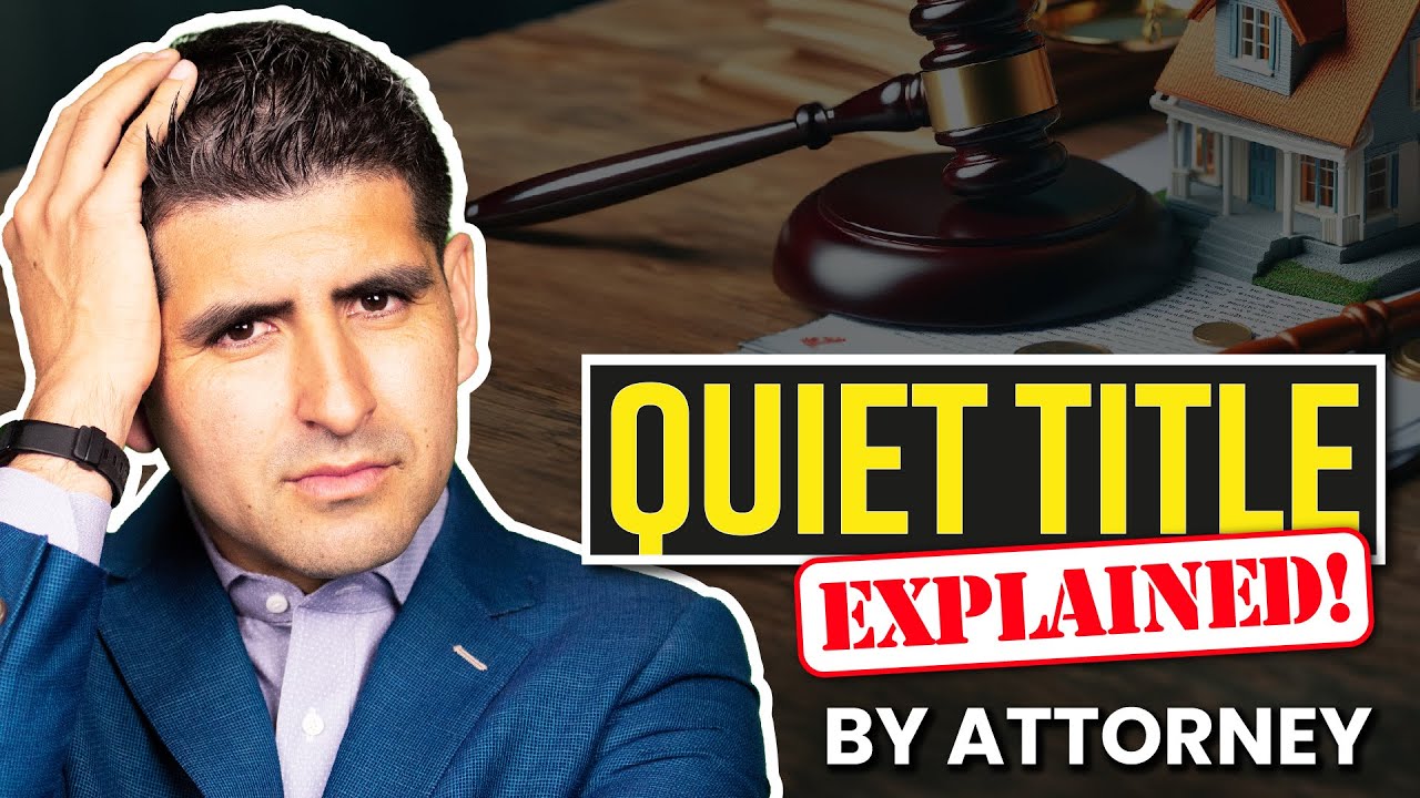 Can You Remove Someone From a Deed? - How Quiet Title Action Works