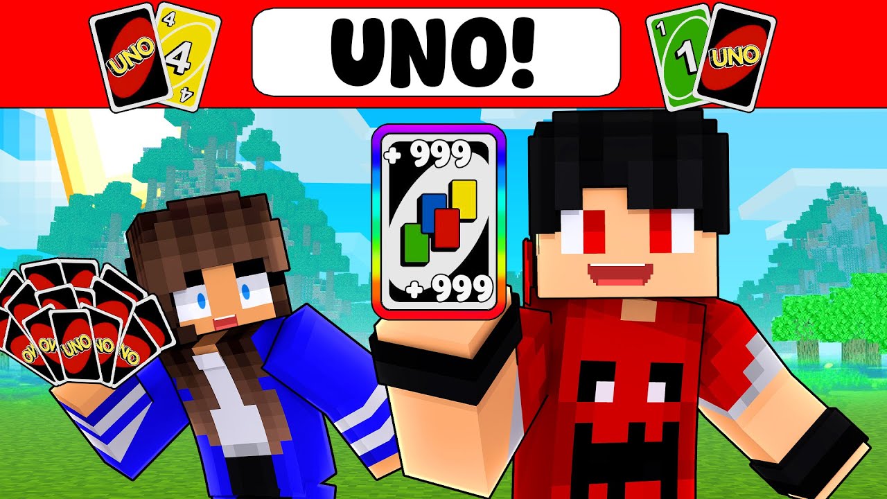 P3DRU e MIIKA estão no UNO do Minecraft