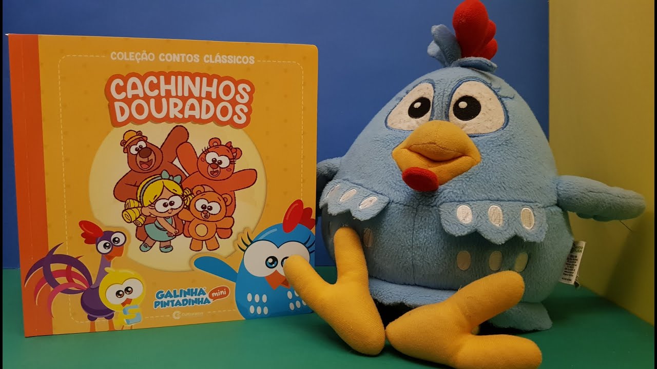 Galinha Pintadinha Mini em Cachinhos Dourados Contos Clássicos Galinha Pintadinha Tia Lu