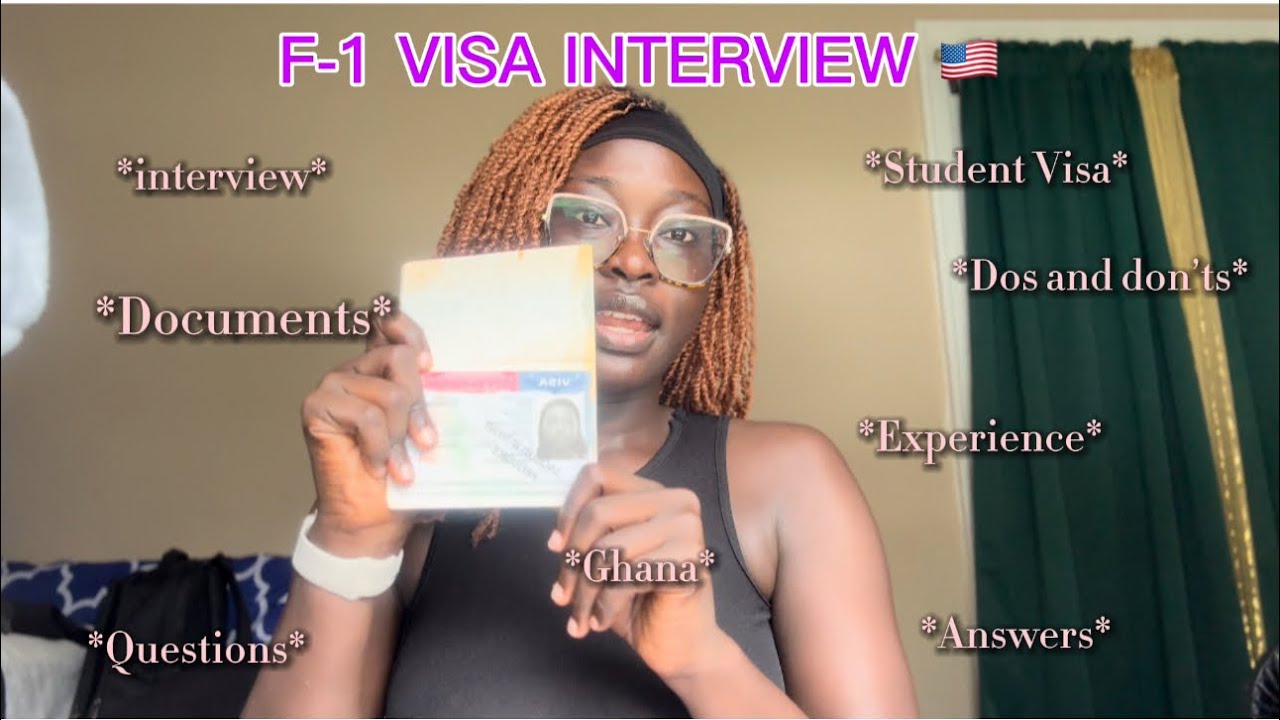 MY F-1 VISA INTERVIEW EXPERIENCE IN GHANA🇬🇭|USA🇺🇸