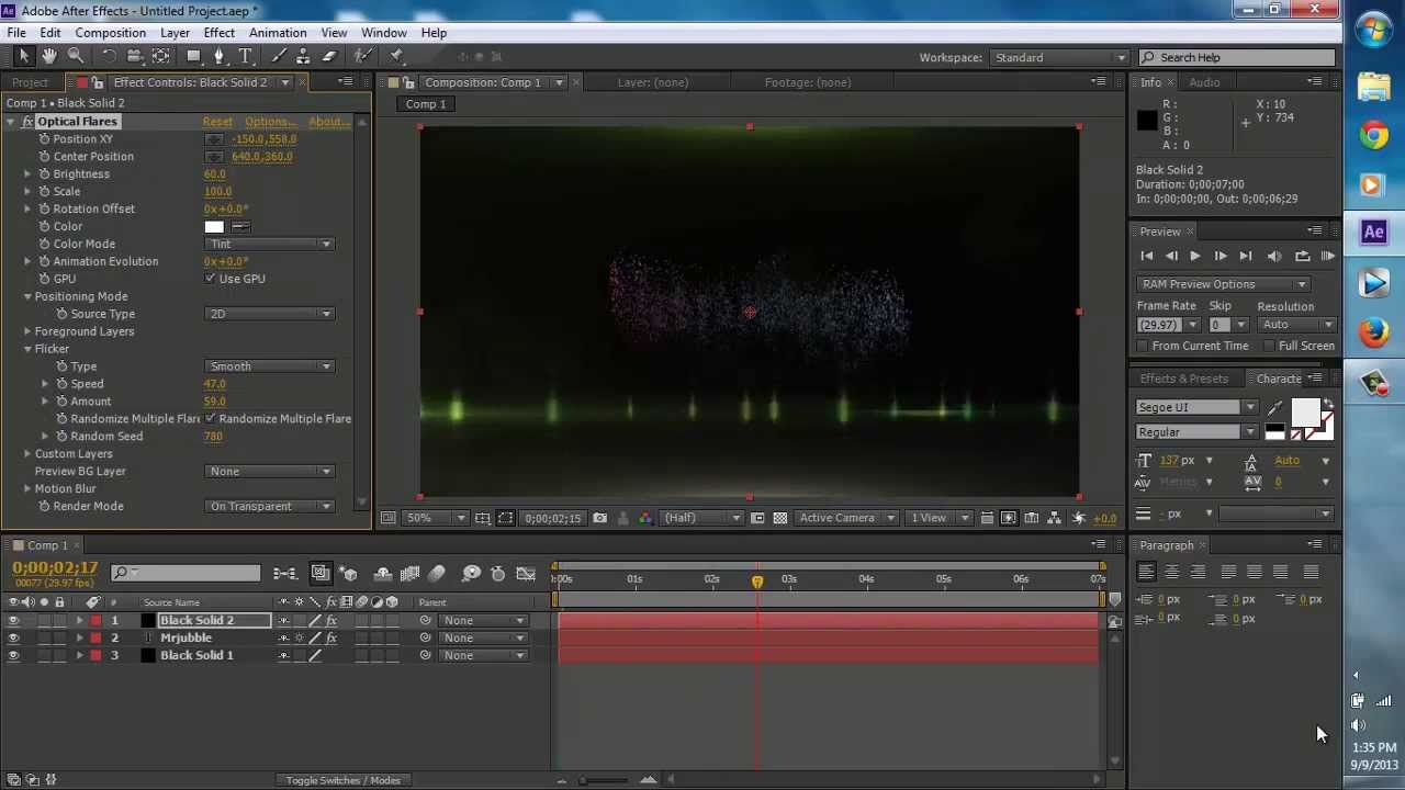 How to Make a Cool 3D Space Intro in After Effects CS6
