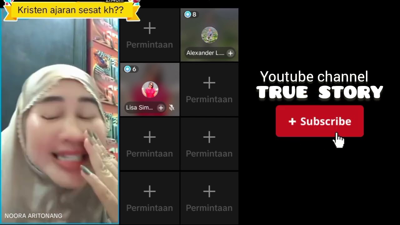 Hiburan lucu Bunda Cantik Noora Aritonang. bikin kresteng kejang kejang Part 10