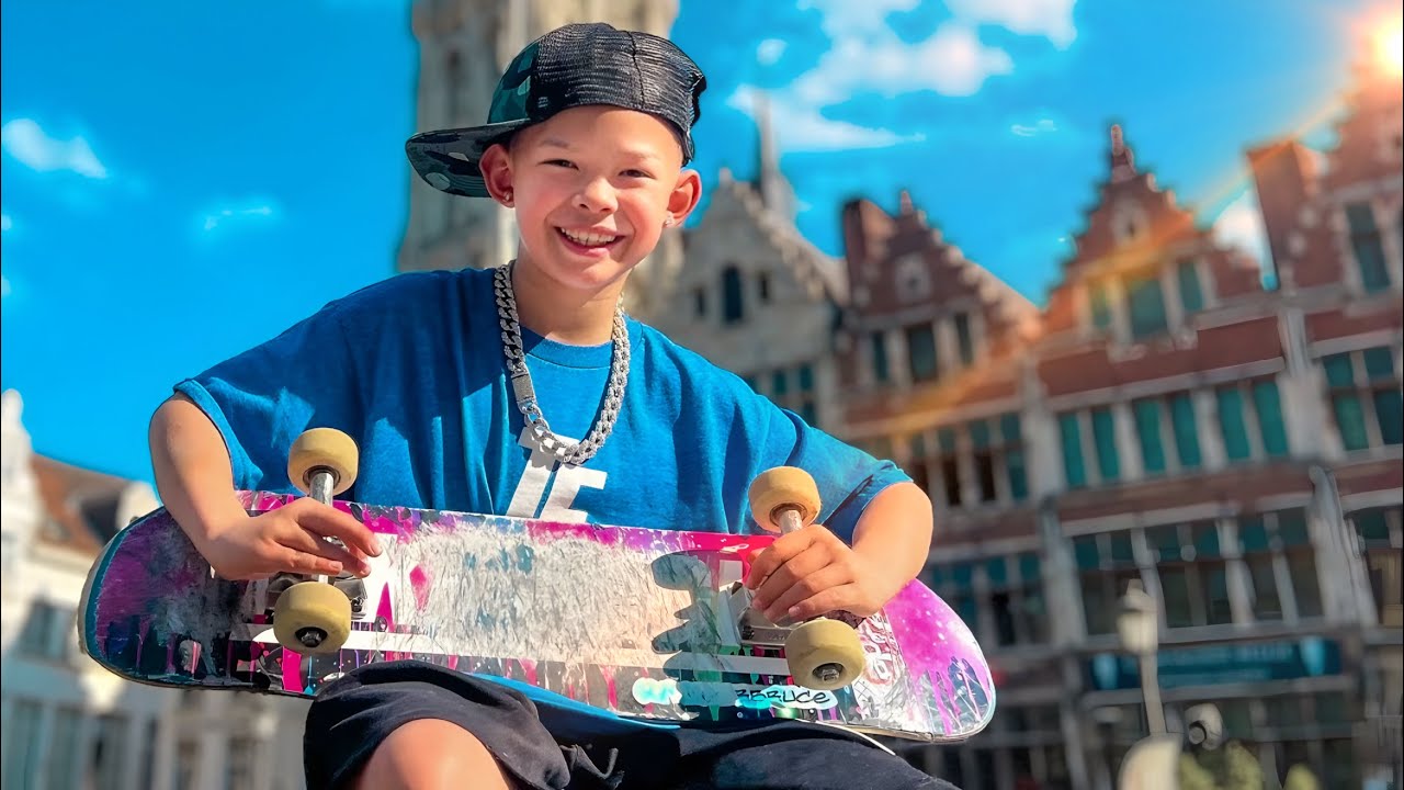 This 8 Years Old Is a SKATE PRODIGY