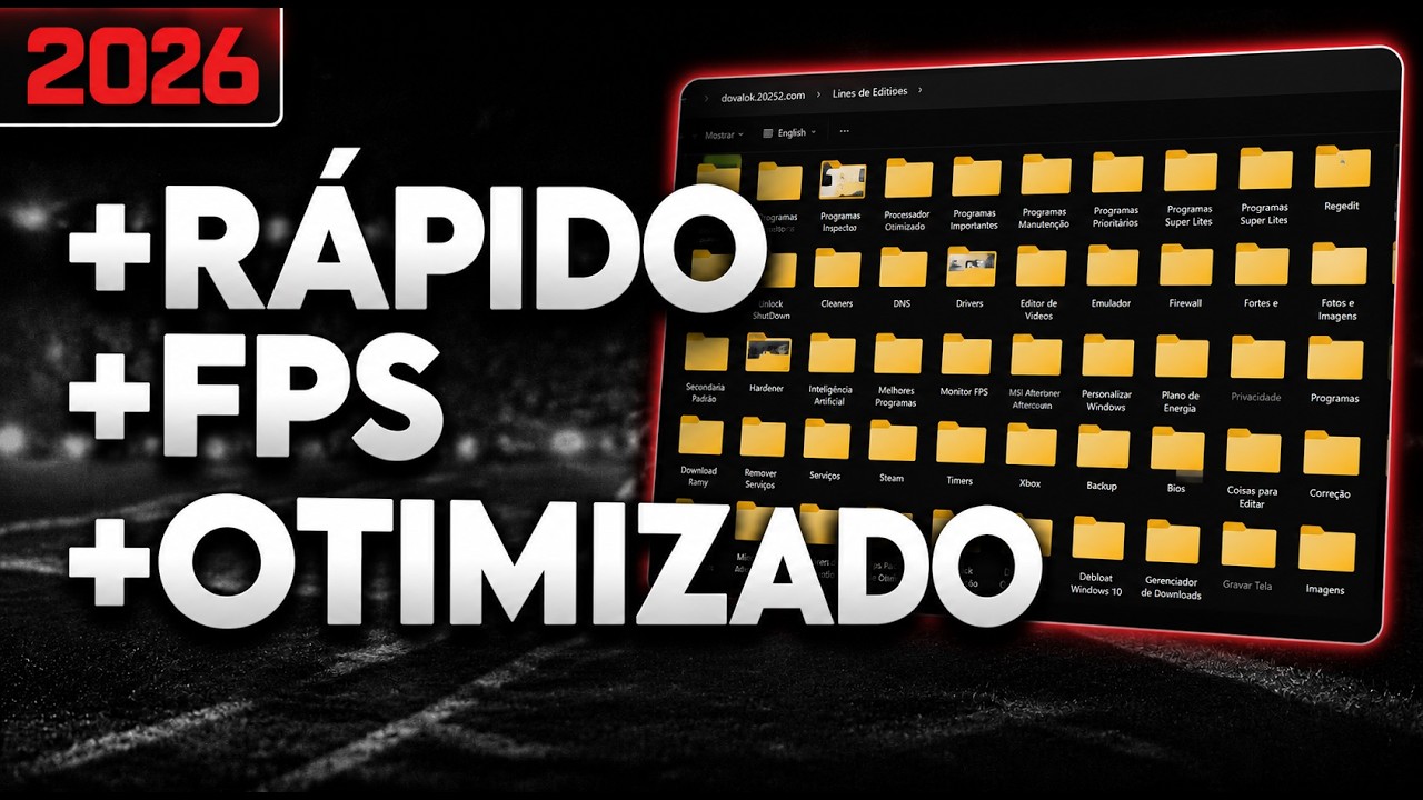Aprenda a otimizar seu pc de forma SEGURA e PR&Aacute;TICA que aumente seu fps e seu desempenho nos jogos 🚀