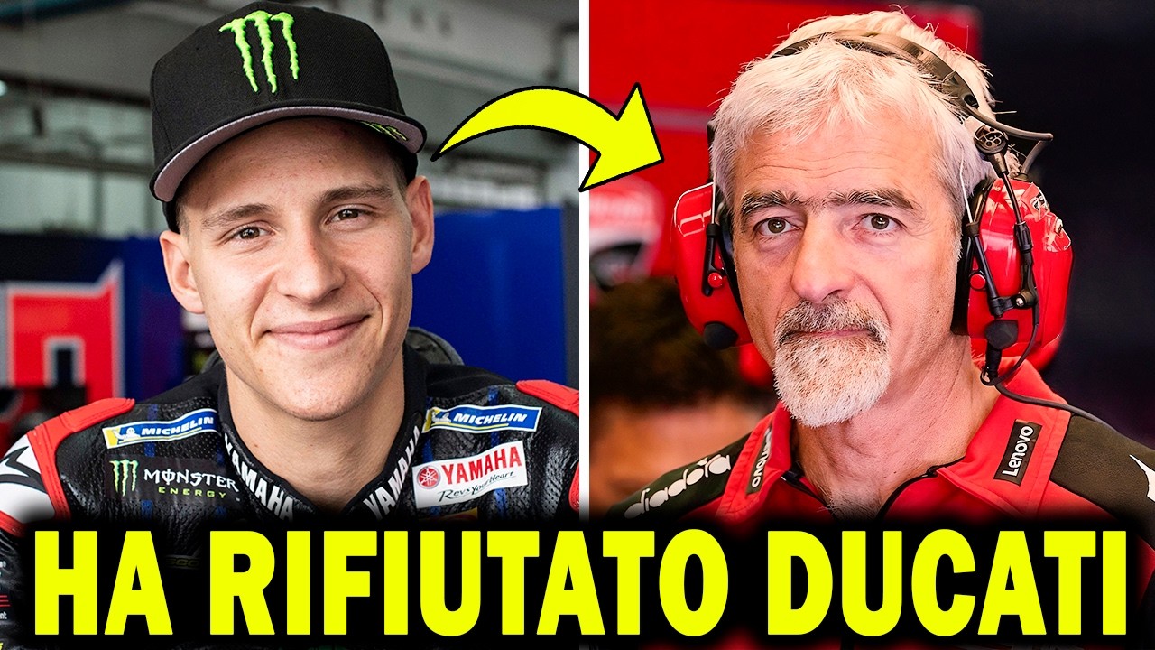 ULTIMA ORA! FABIO QUARTARARO RIFIUTA DUCATI! La decisione che ha CAMBIATO la sua CARRIERA per sempre