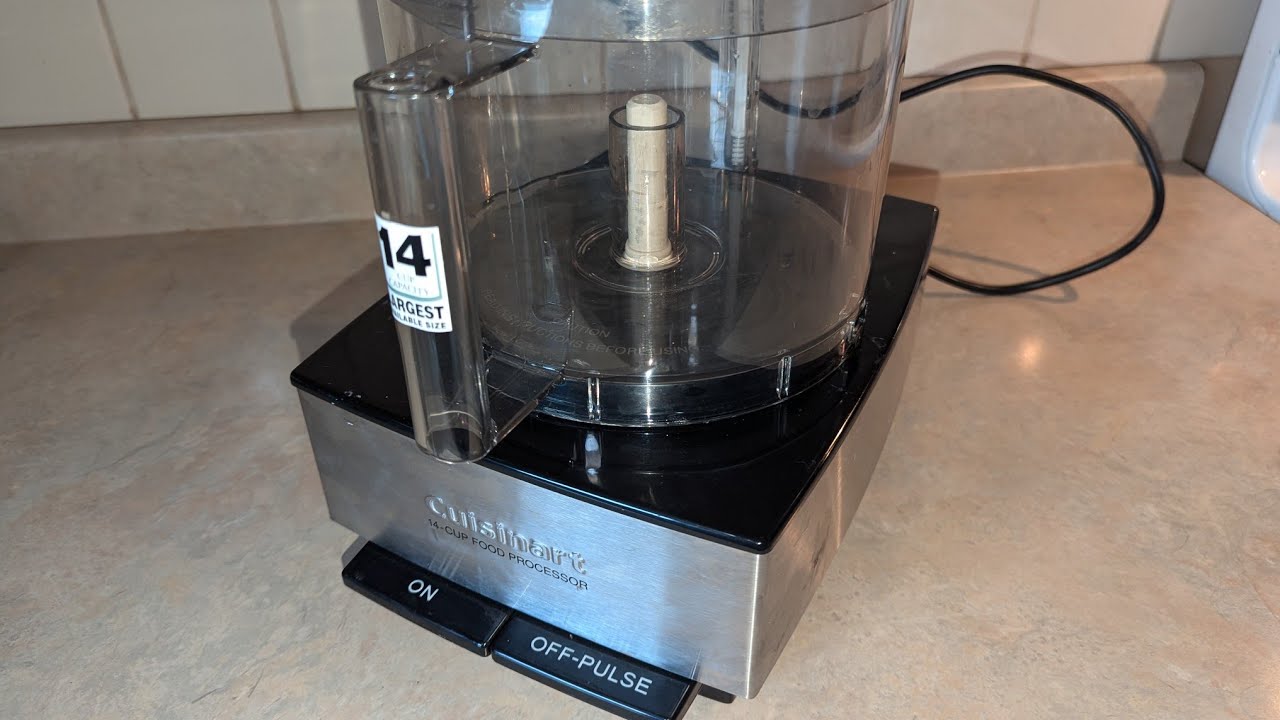 Cuisinart 14 Cup Food Processor - fix so that it will run!