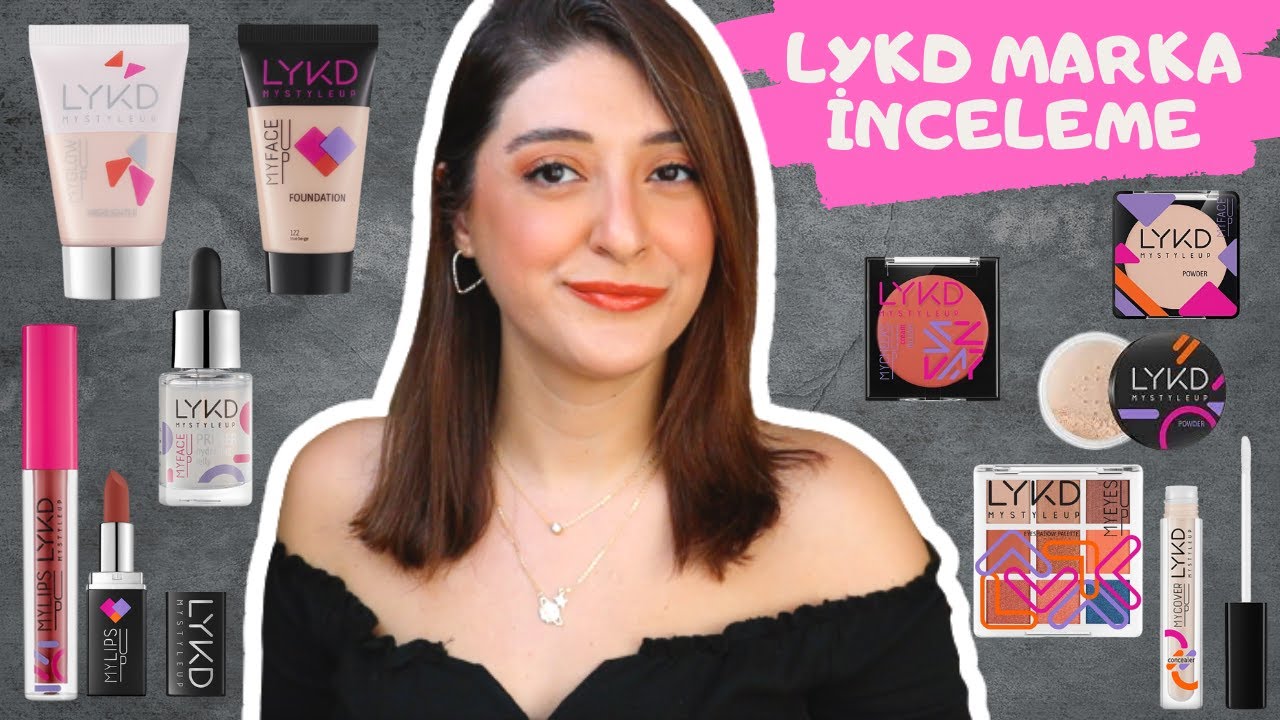 LYKD TEK MARKA MAKYAJ | LYKD MARKA İNCELEME | GRATİS'E ÖZEL ÜRÜNLERLE MAKYAJ #lykdmakeup #lykdgratis