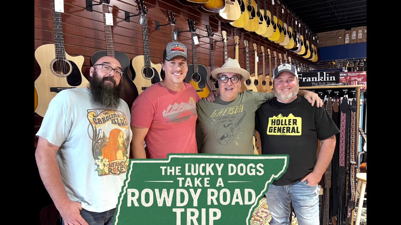 The Lucky Dog Guitar Gang Takes a Rowdy Field Trip & Ditches work!