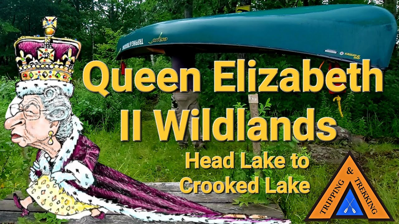 Paddling Queen Elizabeth II Wildlands - Head Lake to Crooked Lake