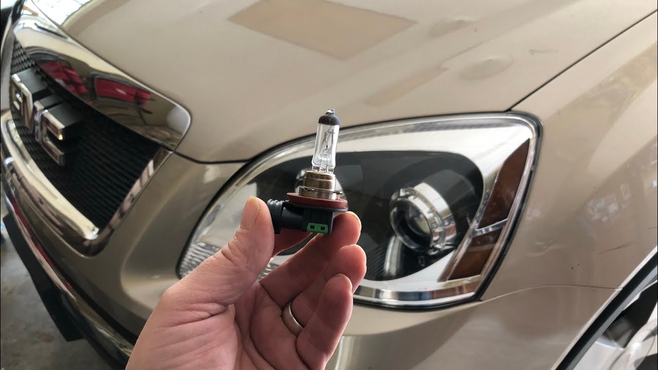Замена фары головного света GMC Acadia I Vans World