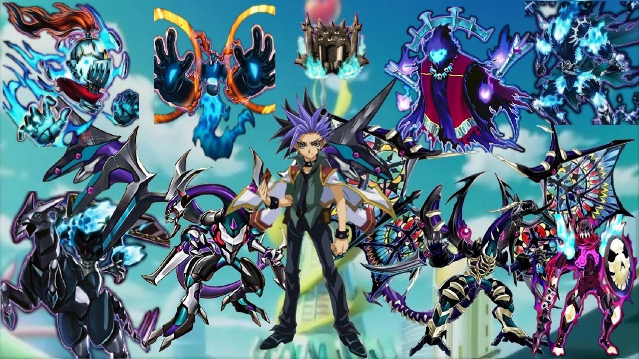 YuGiOh! LOTD Link Evolution - Yuto And Phantom Knights Gameplay