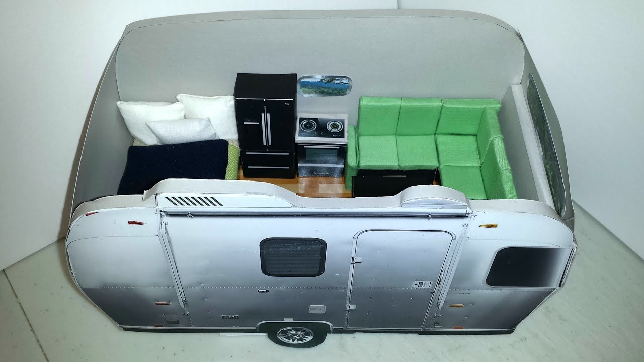 DIY Miniature Airstream Camper