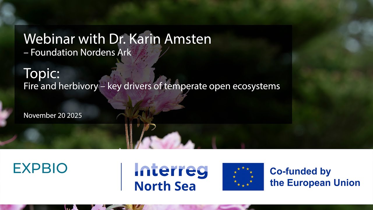 Fire and herbivory – key drivers of temperate open ecosystems - Dr. Karin Amsten