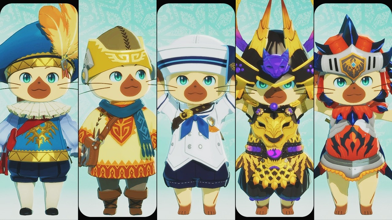 All Armors & Outfits in Monster Hunter Stories 3