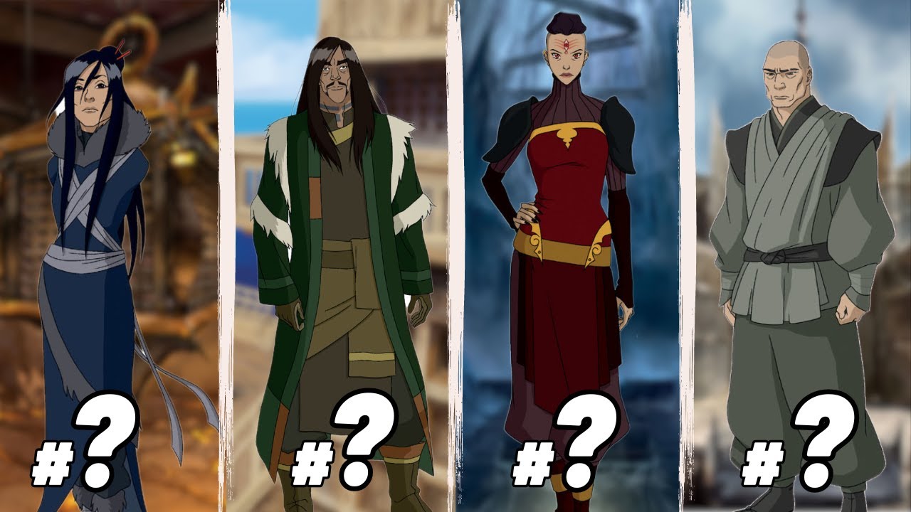 Ranking the Most Powerful Red Lotus Members in Avatar