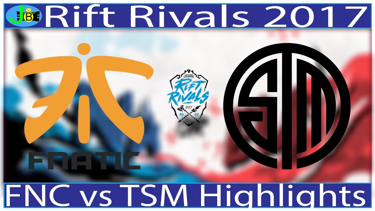 FNC vs TSM Highlights Day 3 EU vs NA Rift Rivals 2017