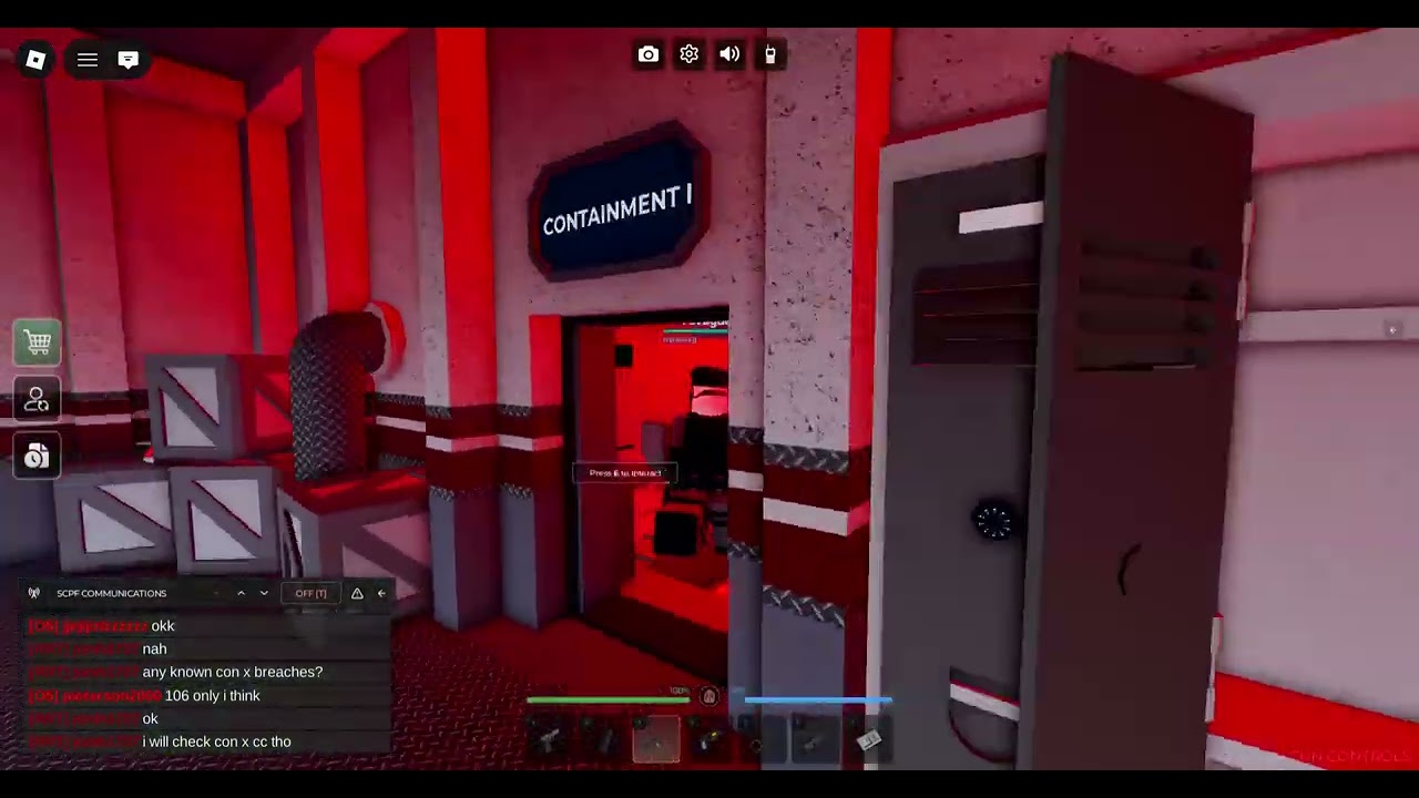 Roblox SCP: Site Roleplay Gameplay