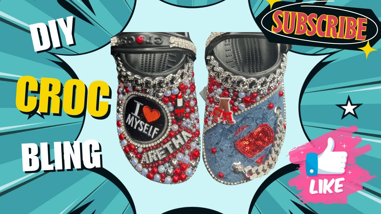 Customized Croc bling #diy