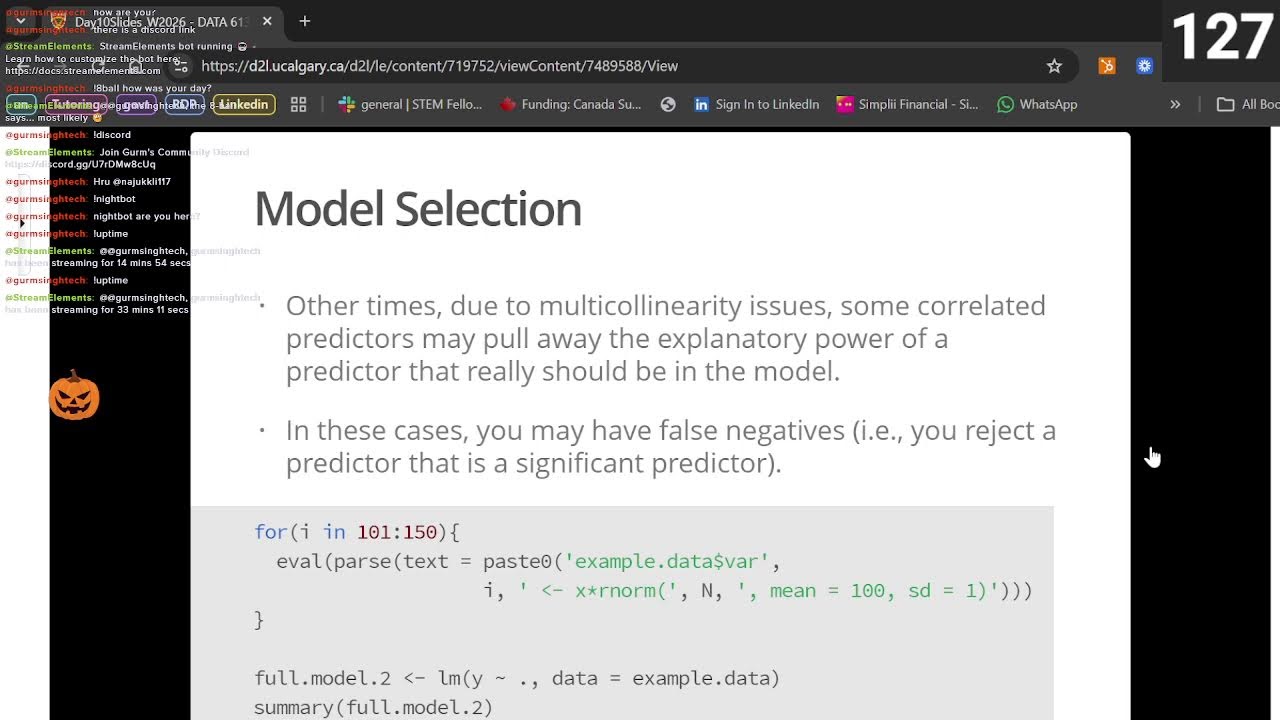 Linear Models in R
