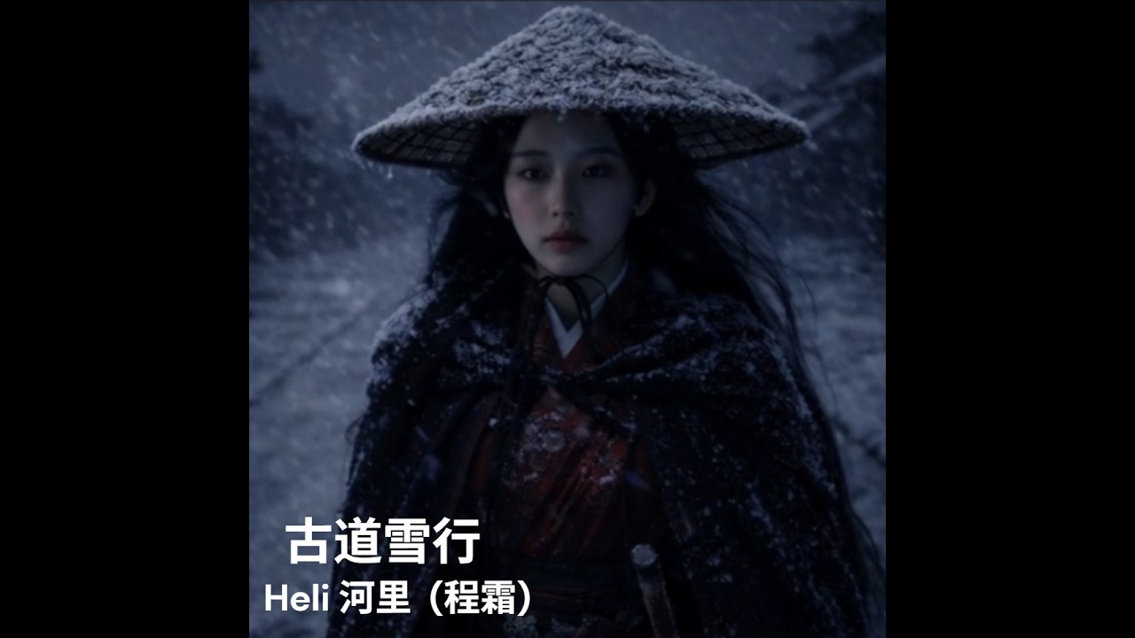 [音乐河里] 古道雪行 (feat. 程霜) 我不低眉. 霜刃加身 亦不言悲. 世道如铁 命如尘埃 我以残躯 对抗天威 #中文歌曲 #新歌