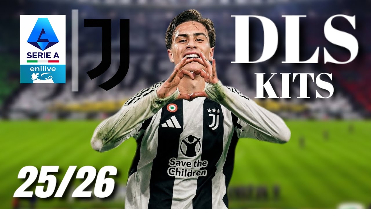 KITS DE LA JUVENTUS X SERIE A 25/26 🇮🇹 || DLS 26 ⚽️