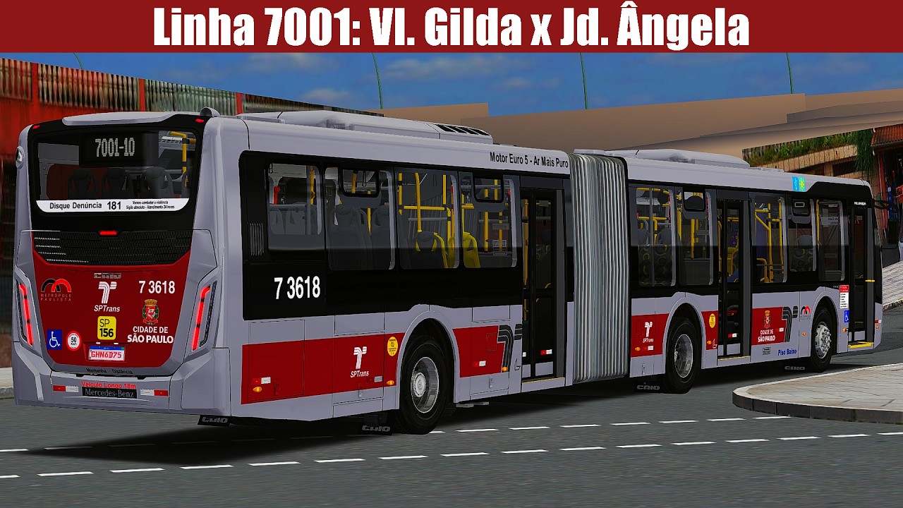 OMSI 2 | Caio Millennium IV - MB: O-500UA | Linha 7001