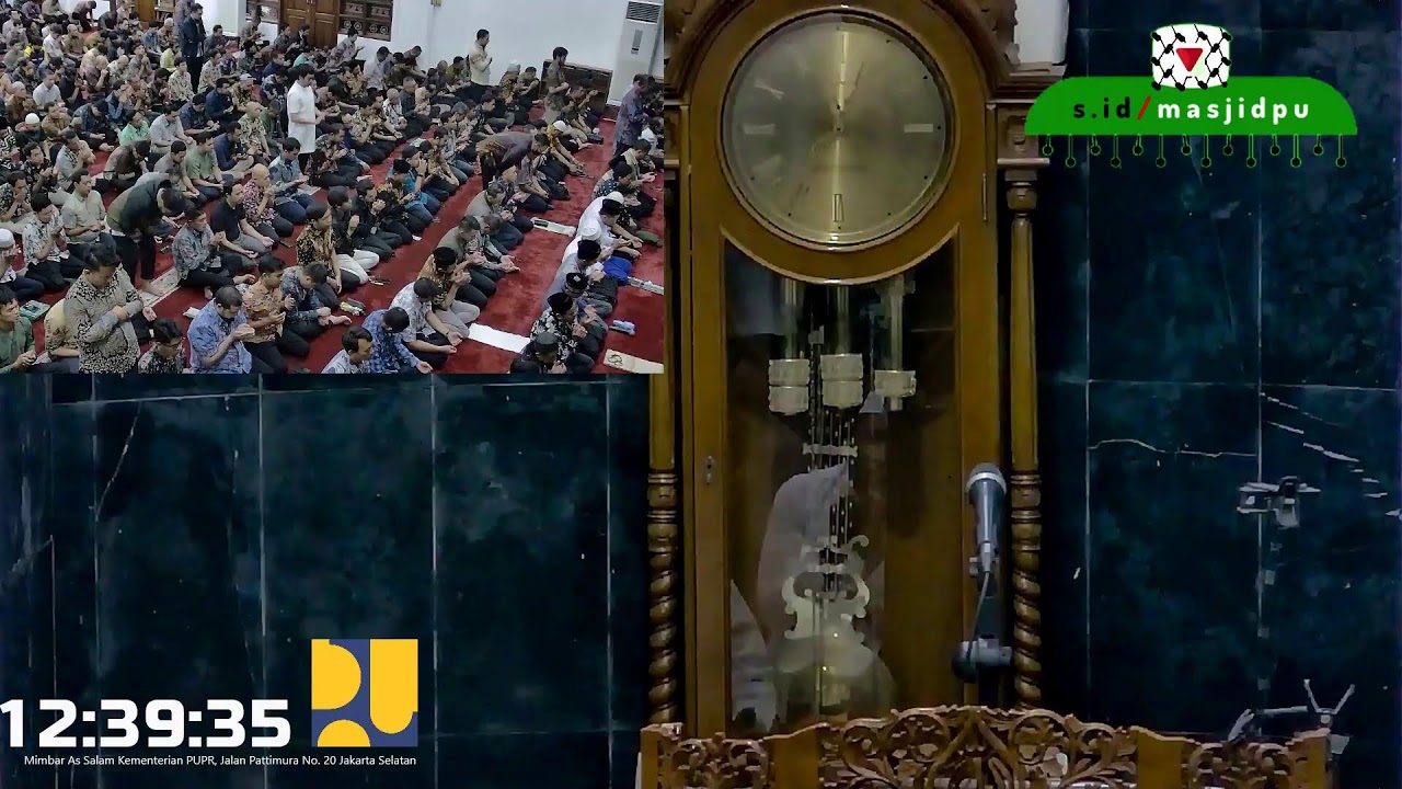 Live Khutbah Jum'at Masjid  Assalam Kementerian PU 20260306