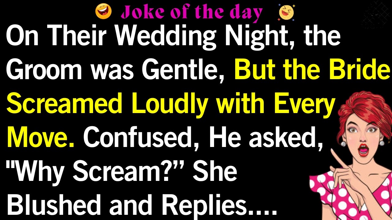 😂 A Bride’s Clever Idea to Protect Her Groom’s Reputation  #jokes #humor