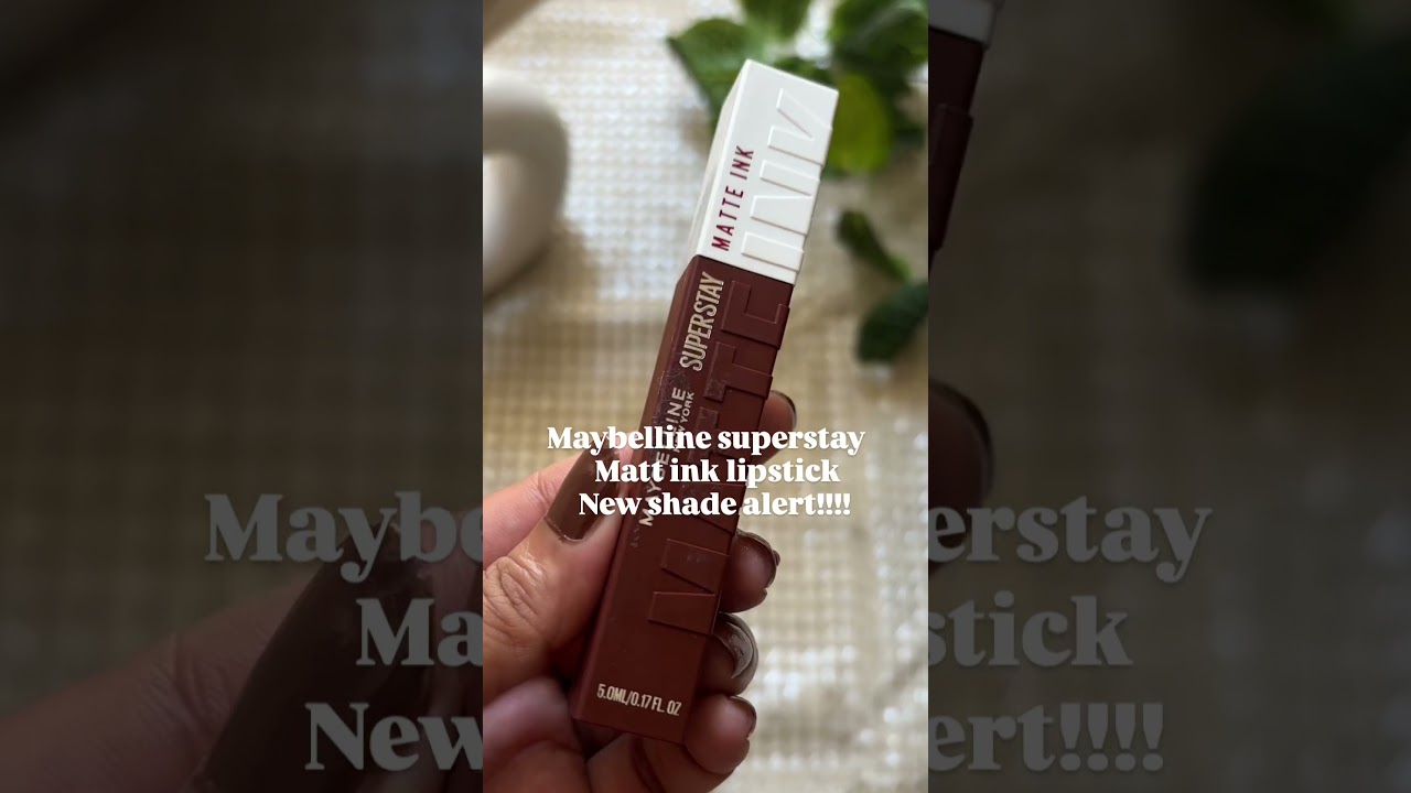 Maybelline superstay Matt ink lipsticks new shade swatch @maybellineindia #lipstickswatches