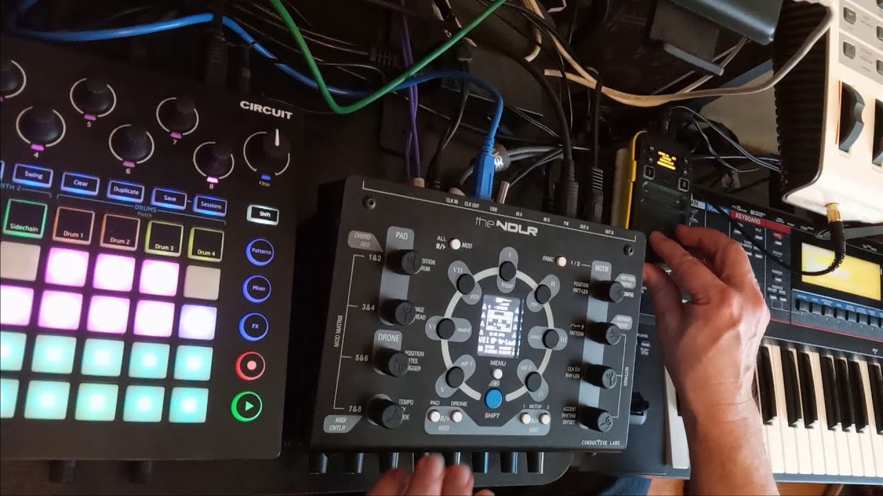 NDLR & Novation Circuit ambient - Overture & Circulation in  Dorian by Tarmo Linnas