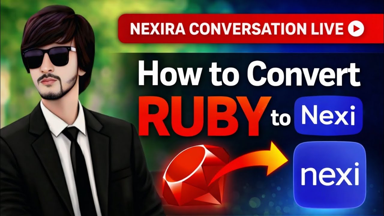 Nexira Conversation Live How to Convert Ruby to Nexi Full Details Step-by-Step Guide