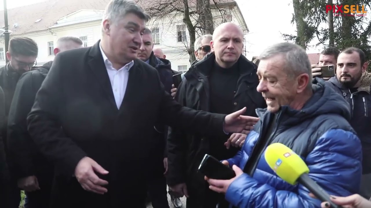 Milanović stanovniku Petrinje: "Banija a ne Banovina"