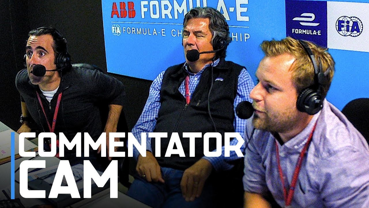 Commentator Cam! | 2019 Paris and Rome E-Prix | ABB FIA Formula E Championship
