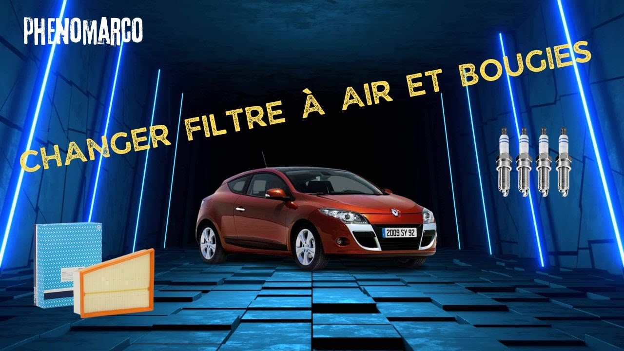 COMMENT CHANGER FILTRE À AIR ET BOUGIE SUR UN 1.4 TCE 130ch