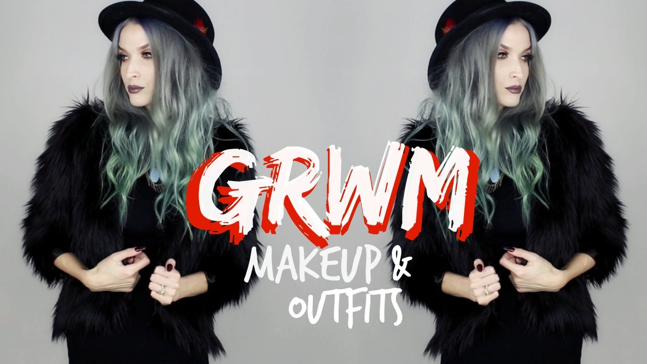 GRWM: Holiday Makeup + 2 Outfit Ideas