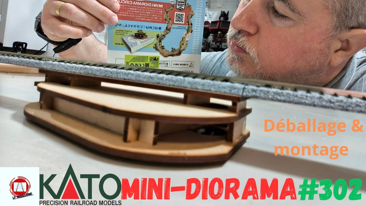 #302 KATO MINI-DIORAMA ÉCHELLE N train miniature modélisme ferroviaire maquette construction#kato