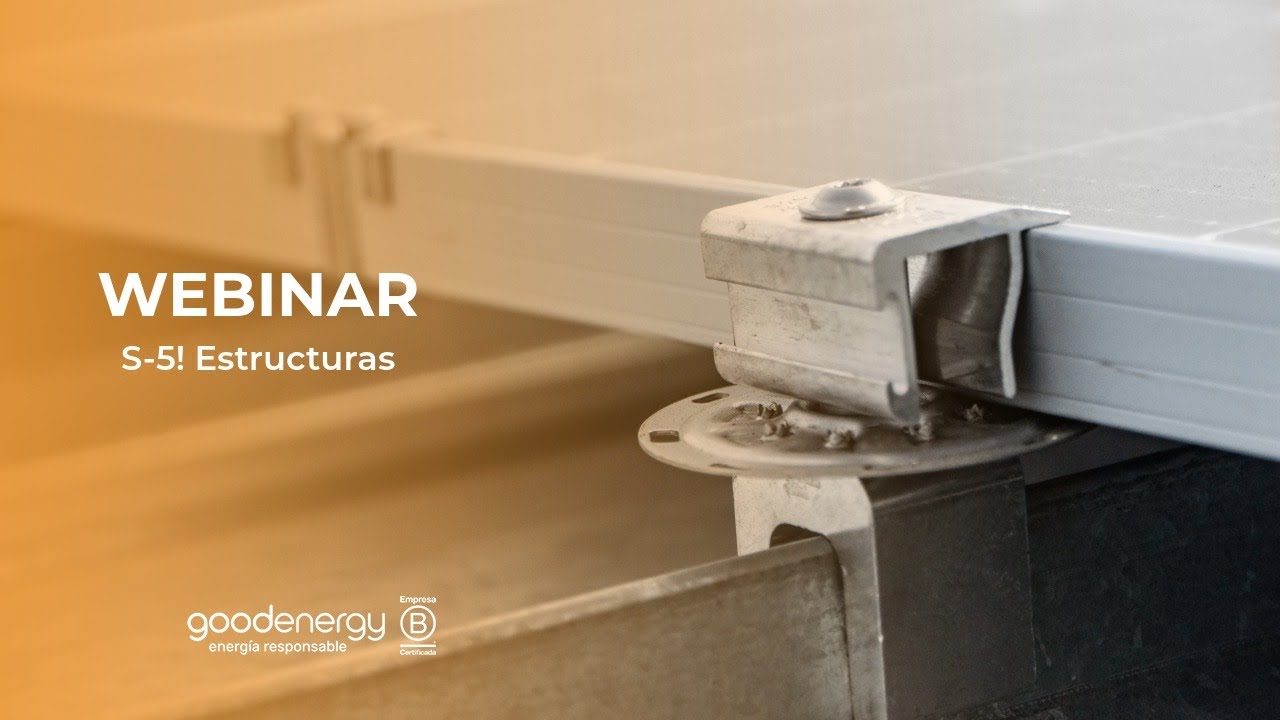 Webinar sobre estructuras S-5! fijación de paneles fotovoltaicos para techos metálicos