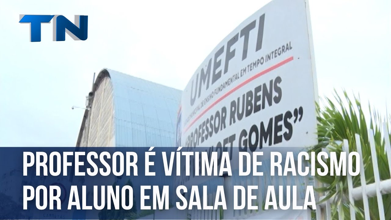 Professor é vítima de racismo por aluno em sala de aula no ES